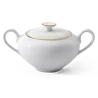 Villeroy & Boch Anmut Gold Collection Fine Bone Porcelain Sugar bowl - - 1 pc set.