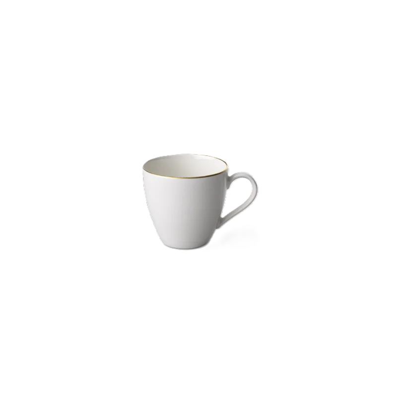 Villeroy & Boch Anmut Gold Collection Fine Bone Porcelain Cup - - 6 pcs set.