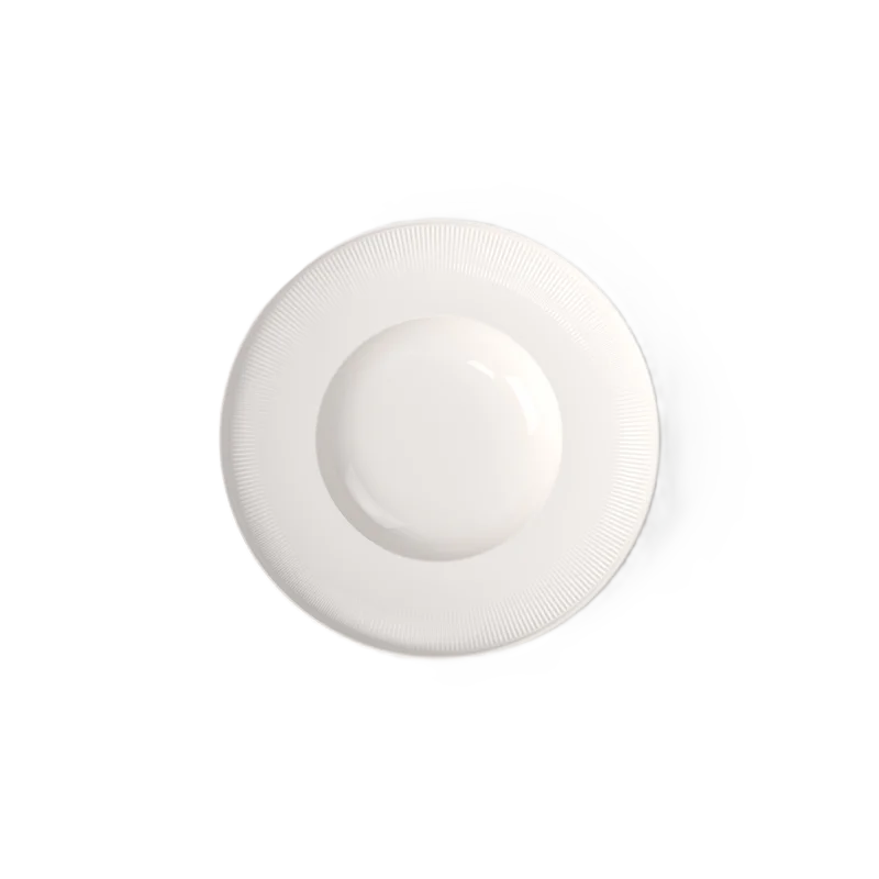 Villeroy & Boch Afina Collection Fine Porcelain Rim Soup 11.5in - 290 x 290 x 70 mm - 4 pcs set.