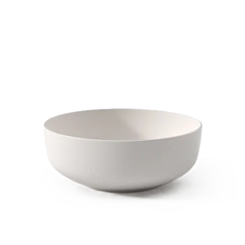 Villeroy & Boch Afina Collection Fine Porcelain Salad Bowl 10.5in - 265 x 265 x 100 mm - 1 pc set.