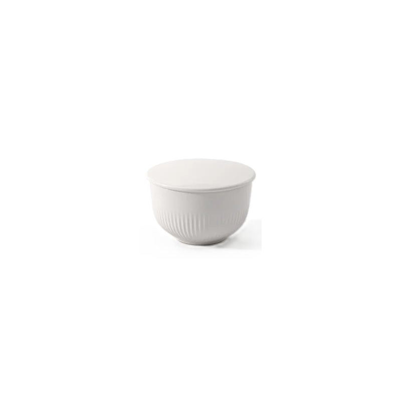 Villeroy & Boch Afina Collection Fine Porcelain Covered Sugar Bowl - 90 x 90 x 60 mm - 1 pc set.