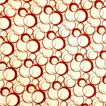 Bubbles Chocolate Transfer Sheets - 340 mm x 265 mm - 10 sheets