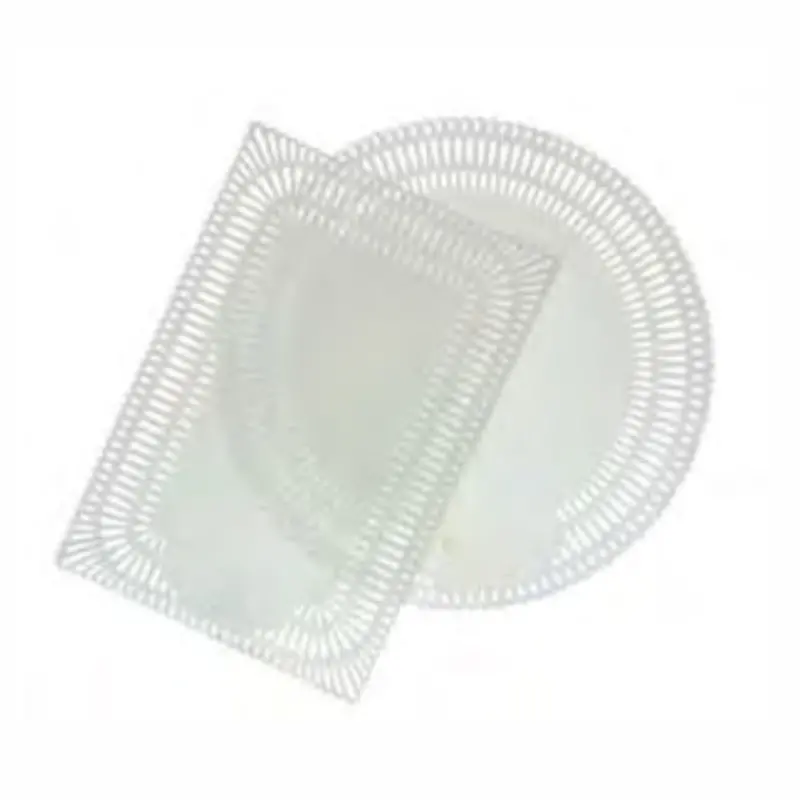 White Round Dentelles Baccaras - Ø 25 cm - Pack of 100 - Pastry Chef's Boutique