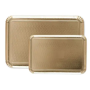 Gold Caterer Cardboard Trays - 170 x 100 mm - Pack of 50