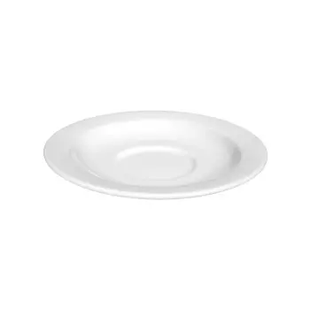 Seltmann Meran Combi Saucer – 6.4 Inch - White - set of 6