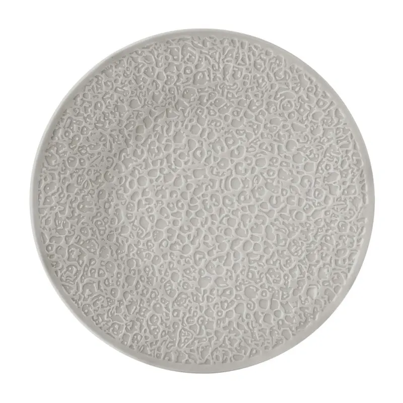 Seltmann Nori Plate – 11 Inch - Grey - set of 6 Seltmann Nori Plate – 11 Inch - Grey - set of 6