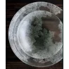 Frosted Glass 17.9cm Bowl - Dentelles D'Orties Collection - Set of 12