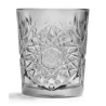 Onis Grey Icon Double Old Fashioned Glass 3.5 Inch - 12oz- Set of 6 pcs