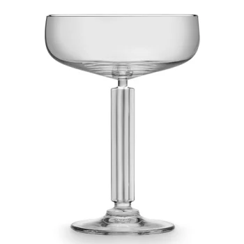 Onis Nyc Coupe Glass 4.37 Inch - 9.75oz- Set of 6 pcs