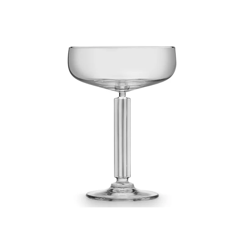 Onis Nyc Coupe Glass 4.37 Inch - 9.75oz- Set of 6 pcs Onis Nyc Coupe Glass 4.37 Inch - 9.75oz- Set of 6 pcs