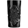 Onis Icon Black Cooler Glass 3.28 Inch - 16oz- Set of 6 pcs