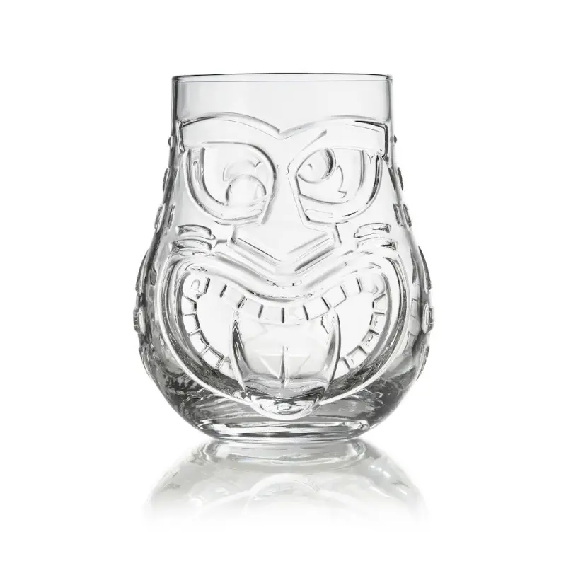 Onis Tiki Split Cocktail Tumbler 3.8 Inch - 15.75oz- Set of 6 pcs Onis Tiki Split Cocktail Tumbler 3.8 Inch - 15.75oz- Set of 6 pcs