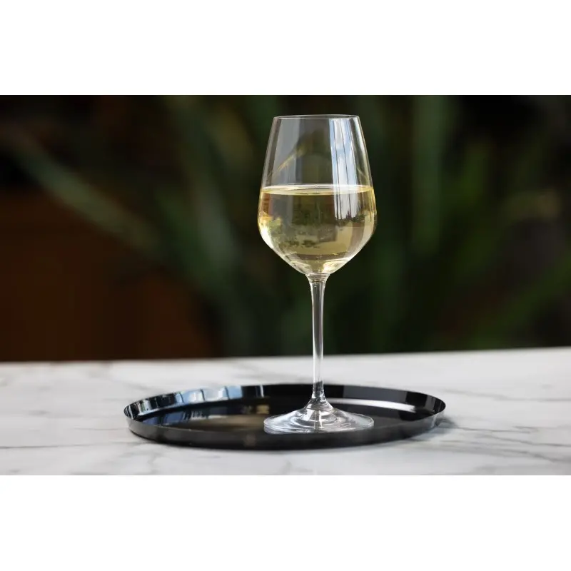 Service Ideas Modern Edge Tray 18 8 Stainless Steel With Removable Insert 9 Inch