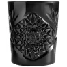 Onis Icon Black Double Old Fashioned Glass 3.5 Inch - 12oz- Set of 6 pcs