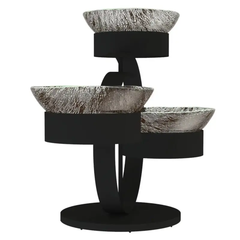 My Glass Studio Serving Bowl & Stand, Brown - 70.0 x 34.5 x 49.0 cm My Glass Studio Serving Bowl & Stand, Brown - 70.0 x 34.5 x 49.0 cm