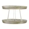 My Glass Studio Seafood Tower, Natural - Dia: 59 cm, H: 38 cm - MyGlassStudio