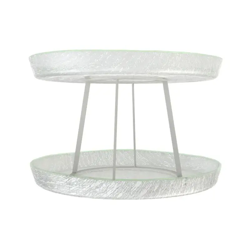 My Glass Studio Seafood Tower, Grey - Dia: 59 cm, H: 38 cm My Glass Studio Seafood Tower, Grey - Dia: 59 cm, H: 38 cm