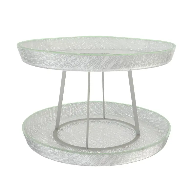 My Glass Studio Seafood Tower, Grey - Dia: 59 cm, H: 38 cm My Glass Studio Seafood Tower, Grey - Dia: 59 cm, H: 38 cm