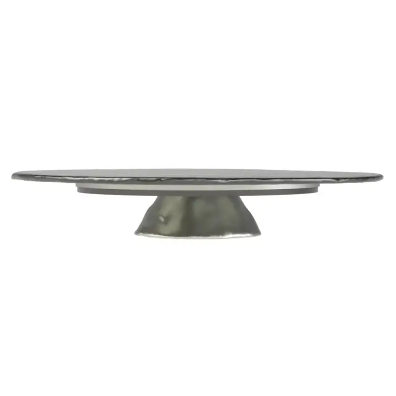 My Glass Studio Wedding Cake Stand, Grey - Set of 2 - Dia: 60 cm, H: 11 cm My Glass Studio Wedding Cake Stand, Grey - Set of 2 - Dia: 60 cm, H: 11 cm