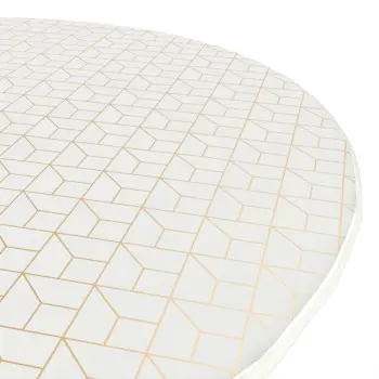 My Glass Studio Wedding Cake Stand, White - Set of 2 - Dia: 60 cm, H: 11 cm