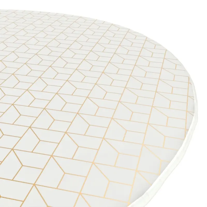My Glass Studio Wedding Cake Stand, White - Set of 2 - Dia: 60 cm, H: 11 cm
