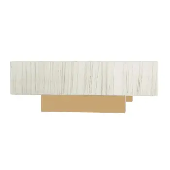 My Glass Studio Wooden Buffet Risers, White - Set of 3 - 17.5 x 17.5 x 6.0 cm