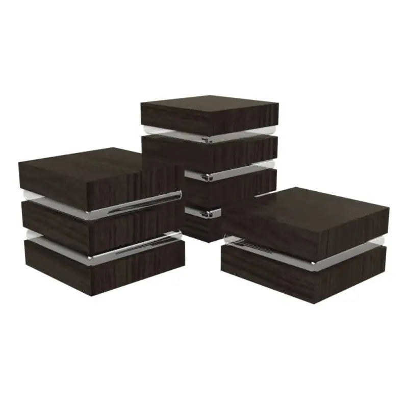 My Glass Studio Food Display Risers, Clear - 53.0 x 17.5 x 21 cm My Glass Studio Food Display Risers, Clear - 53.0 x 17.5 x 21 cm