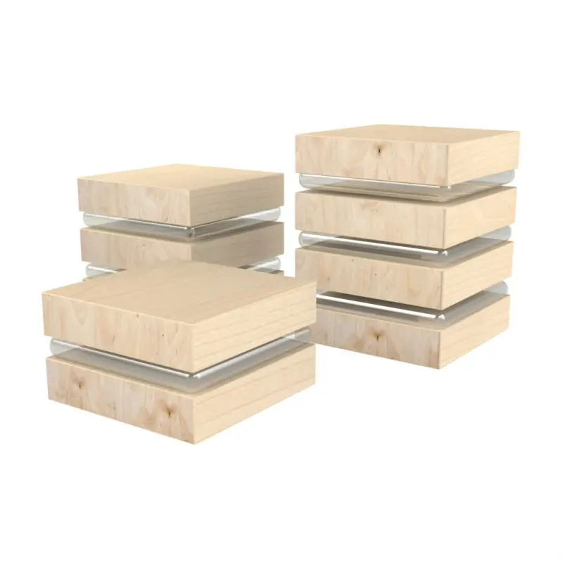 My Glass Studio Food Display Risers, Clear - 53.0 x 17.5 x 21 cm My Glass Studio Food Display Risers, Clear - 53.0 x 17.5 x 21 cm