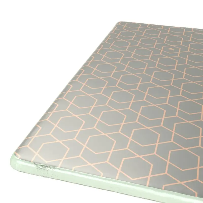 My Glass Studio Footed Board, Grey - Set of 8 - 27.2 x 27.2 x 2.2 cm My Glass Studio Footed Board, Grey - Set of 8 - 27.2 x 27.2 x 2.2 cm