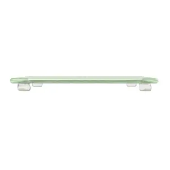 My Glass Studio Footed Board, Grey - Set of 6 - 22.0 x 22.0 x 2.0 cm