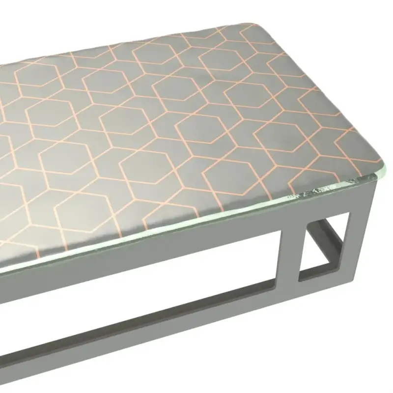 My Glass Studio Serving Platter, Grey - 50.0 x 18.0 x 9 cm My Glass Studio Serving Platter, Grey - 50.0 x 18.0 x 9 cm