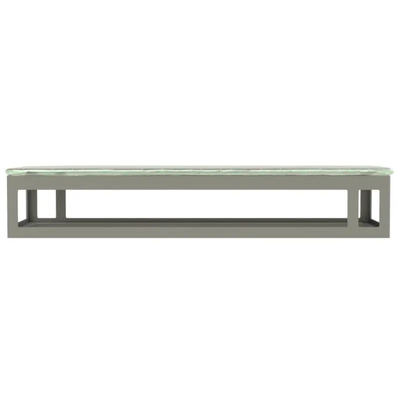 My Glass Studio Serving Platter, Grey - 50.0 x 18.0 x 9 cm My Glass Studio Serving Platter, Grey - 50.0 x 18.0 x 9 cm