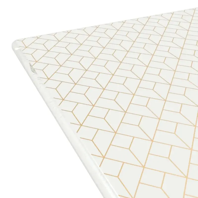 My Glass Studio Footed Board, White - Set of 6 - 22.0 x 22.0 x 2.0 cm - MyGlassStudio