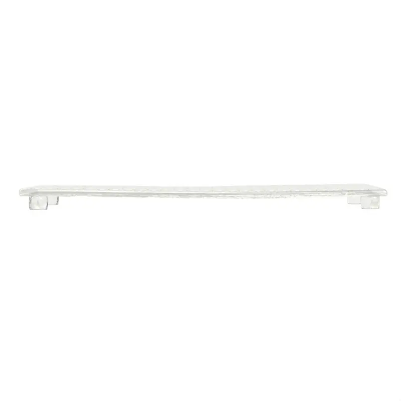 My Glass Studio Serving Platter, White - Set of 3 - 35.5 x 13.0 x 2 cm
