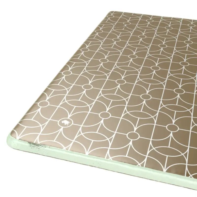 My Glass Studio Serving Platter, Natural - Set of 8 - 27.2 x 27.2 x 2.2 cm - MyGlassStudio