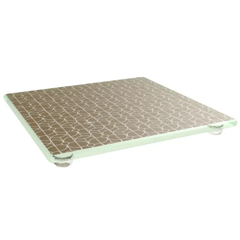 My Glass Studio Footed Board, Natural - Set of 6 - 22.0 x 22.0 x 2.0 cm My Glass Studio Footed Board, Natural - Set of 6 - 22.0 x 22.0 x 2.0 cm
