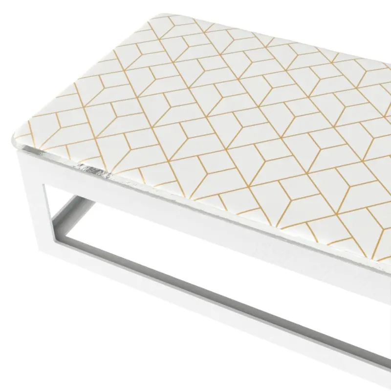 My Glass Studio Tiered Serving Platter, White - 50.0 x 18.0 x 9 cm