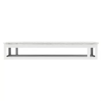 My Glass Studio Tiered Serving Platter, White - 50.0 x 18.0 x 9 cm