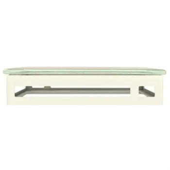 My Glass Studio Tiered Serving Platter, Natural - 27.0 x 27.0 x 6 cm