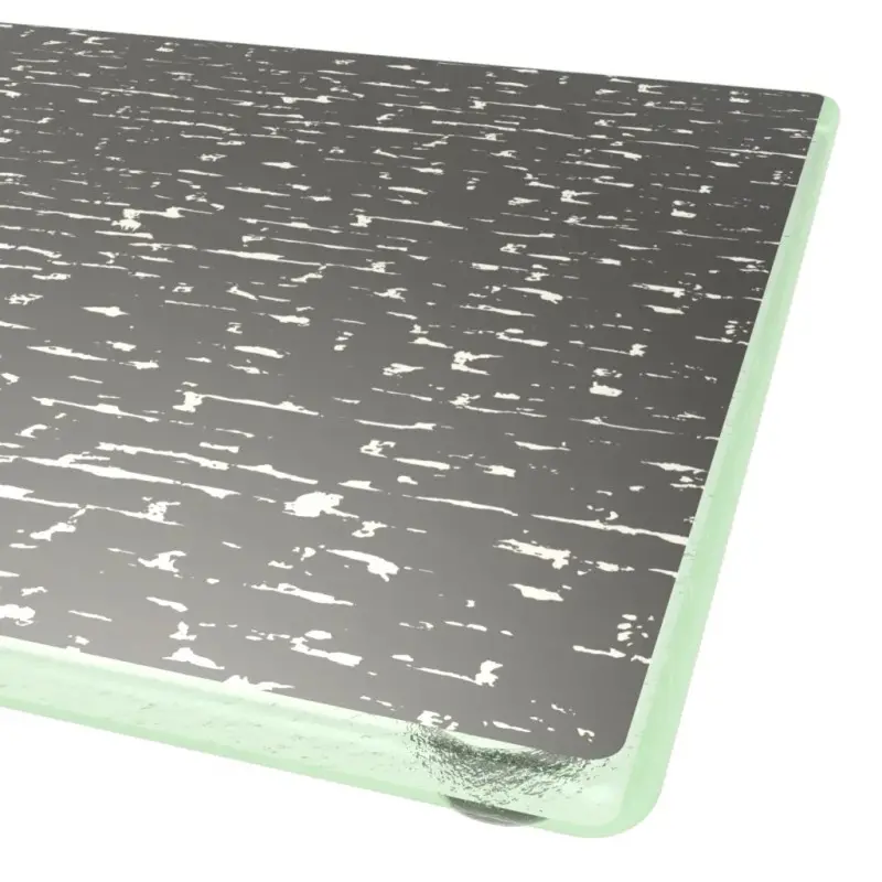 My Glass Studio Footed Board, Grey - Set of 6 - 22.0 x 22.0 x 2.0 cm - MyGlassStudio