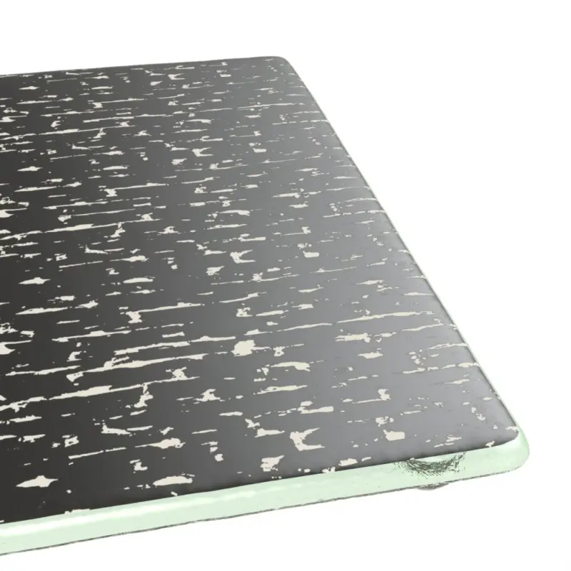 My Glass Studio Serving Platter, Grey - Set of 8 - 27.2 x 27.2 x 2.2 cm My Glass Studio Serving Platter, Grey - Set of 8 - 27.2 x 27.2 x 2.2 cm