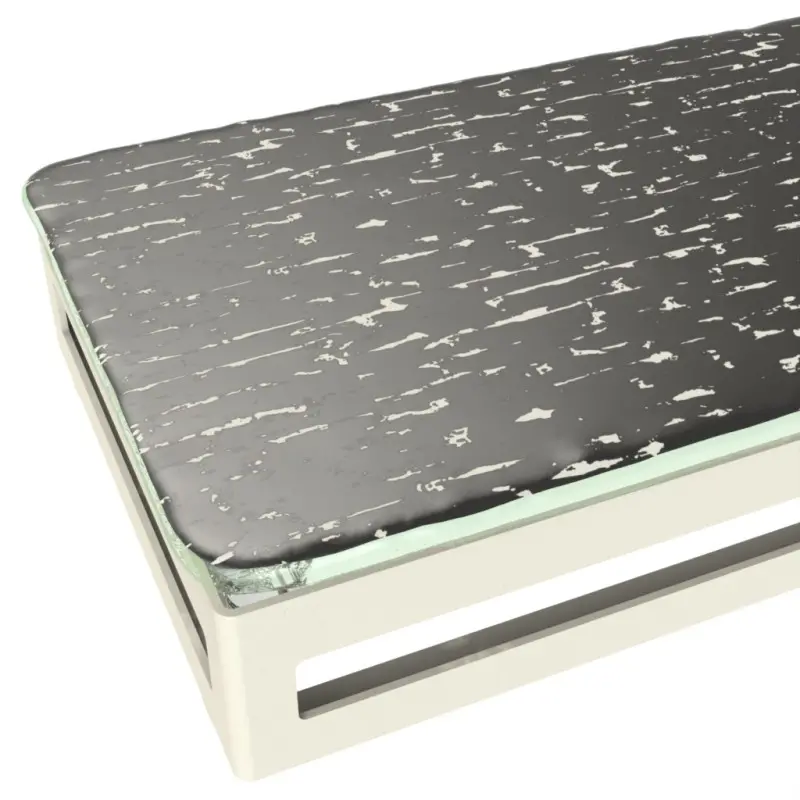 My Glass Studio Tiered Serving Platter, Grey - 50.0 x 18.0 x 6 cm - MyGlassStudio