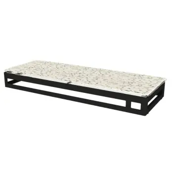 My Glass Studio Serving Platter, Cream - 50.0 x 18.0 x 6 cm