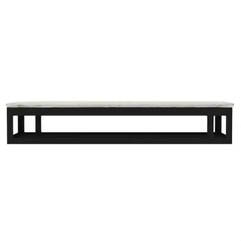 My Glass Studio Serving Platter, Cream - 50.0 x 18.0 x 9 cm