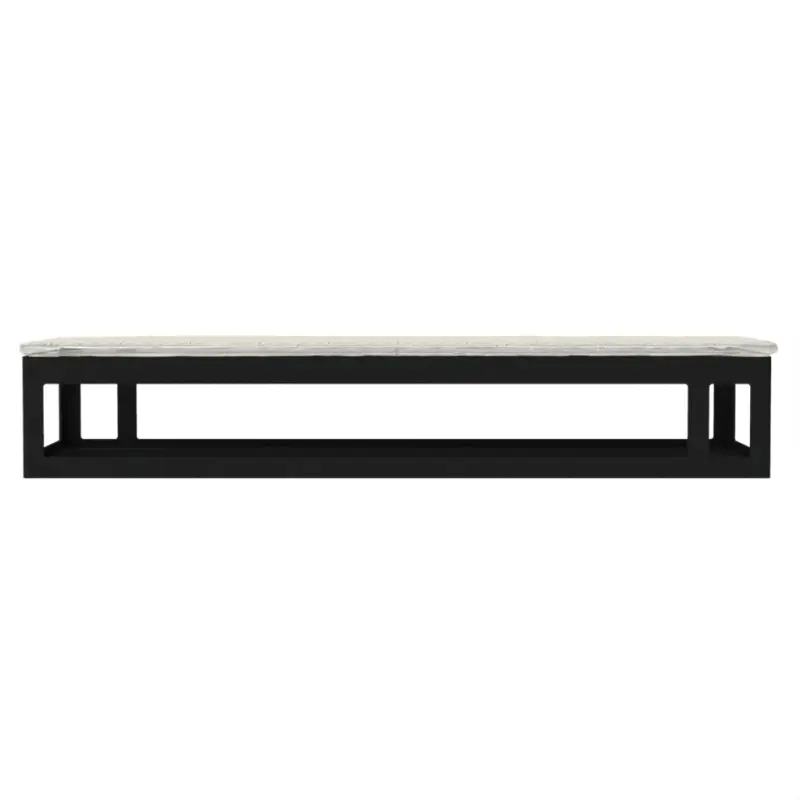 My Glass Studio Serving Platter, Cream - 50.0 x 18.0 x 9 cm