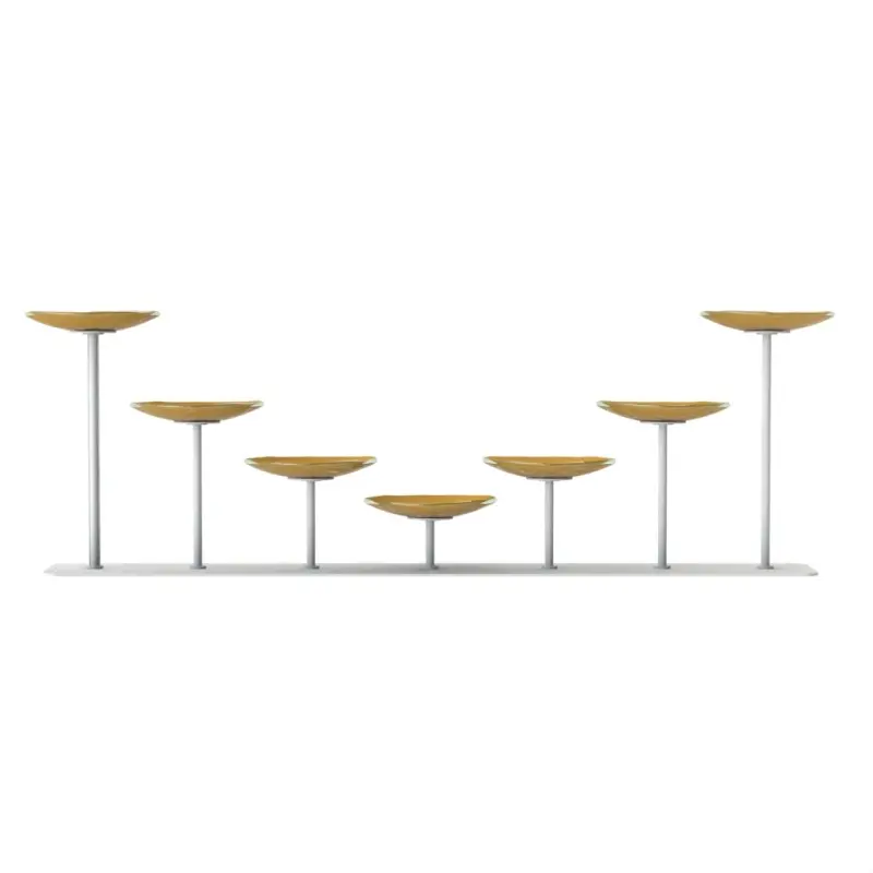 My Glass Studio Food Display Stand, Gold - Set of 2 - 91.3 x 12.0 x 28.6 cm My Glass Studio Food Display Stand, Gold - Set of 2 - 91.3 x 12.0 x 28.6 cm