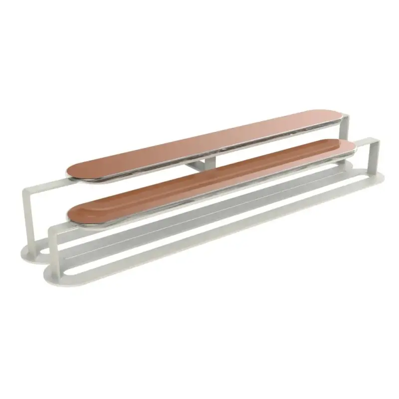 My Glass Studio Tiered Platter, Copper - Set of 2 - 51.3 x 11.6 x 7 cm My Glass Studio Tiered Platter, Copper - Set of 2 - 51.3 x 11.6 x 7 cm
