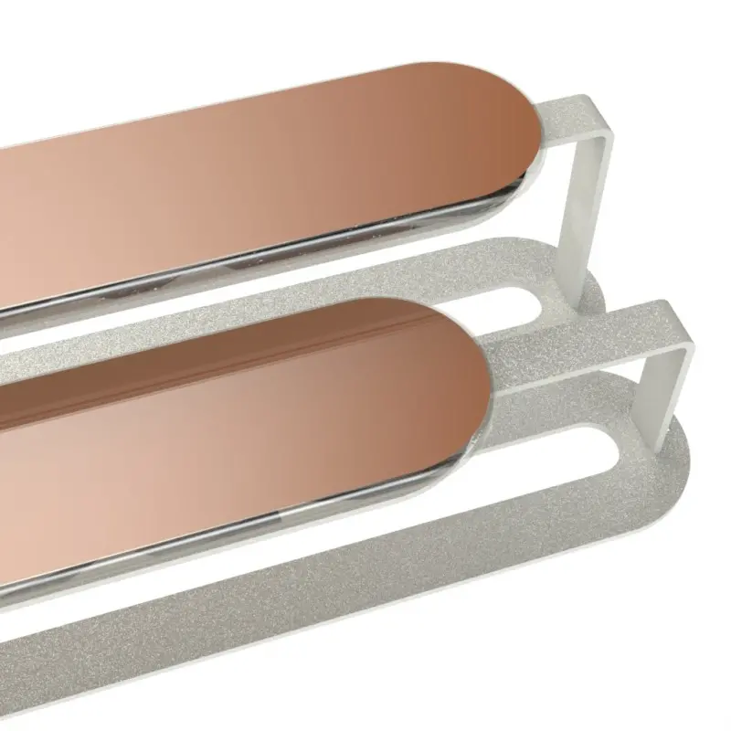 My Glass Studio Tiered Platter, Copper - Set of 2 - 51.3 x 11.6 x 7 cm My Glass Studio Tiered Platter, Copper - Set of 2 - 51.3 x 11.6 x 7 cm