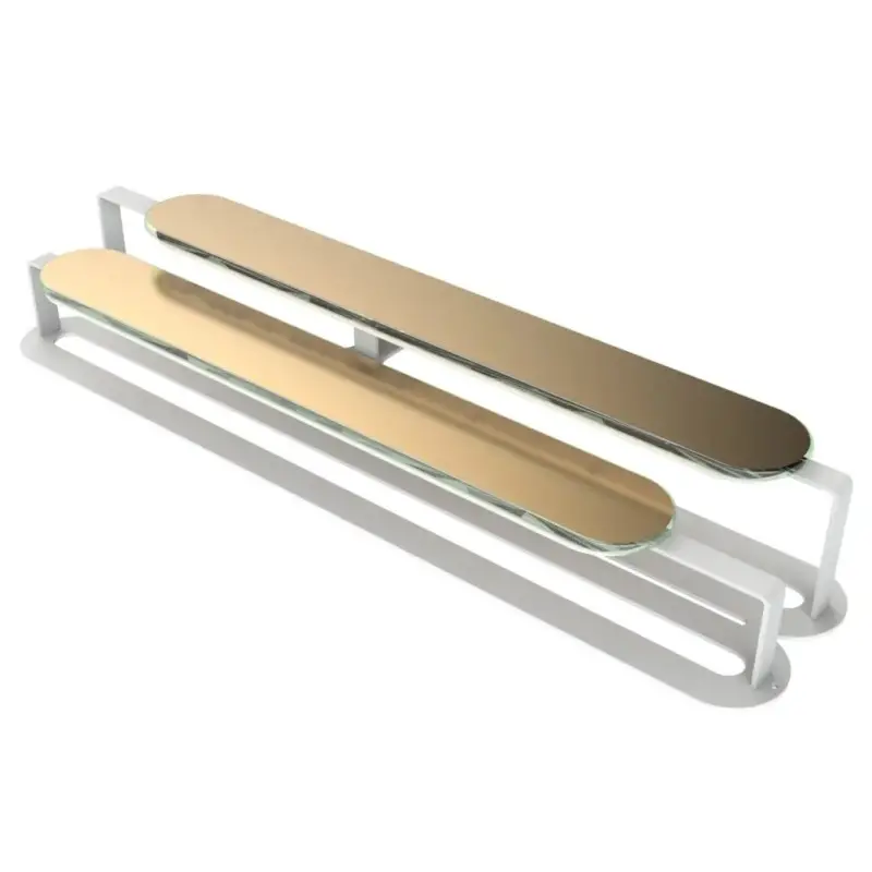 My Glass Studio Tiered Platter, Gold - Set of 2 - 51.3 x 11.6 x 7 cm My Glass Studio Tiered Platter, Gold - Set of 2 - 51.3 x 11.6 x 7 cm