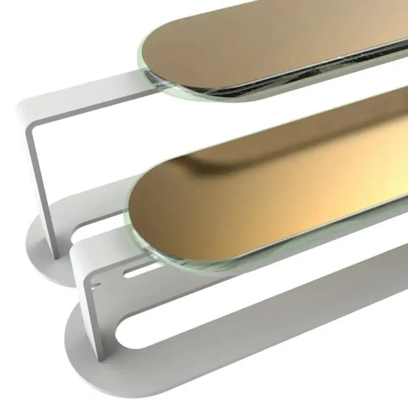 My Glass Studio Tiered Platter, Gold - Set of 2 - 51.3 x 11.6 x 7 cm My Glass Studio Tiered Platter, Gold - Set of 2 - 51.3 x 11.6 x 7 cm